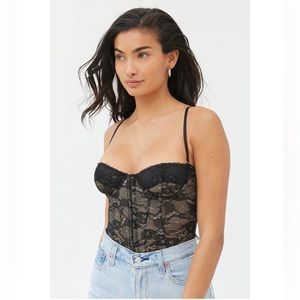 Out From Under Lucy Lace Corset